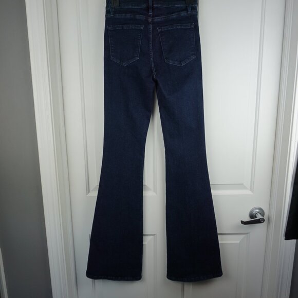 FRAME Le One Flare High Rise Stretch 35" Length Jeans In Keller size 1(23-28) - Picture 13 of 16